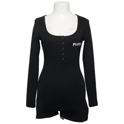 Buksedragt (Sort) fra Playboy x Missguided Bomuld, Elastan, Polyester
