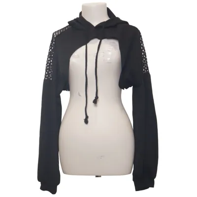 Crop top (Zwart)
