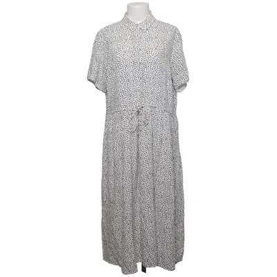 Robe chemise (Blanc, Noir) de Fire & Glory Viscose