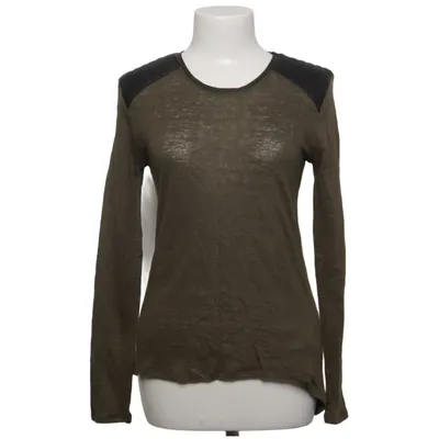 Langærmet t-shirt (Grøn) fra Zara W&B Collection Linned