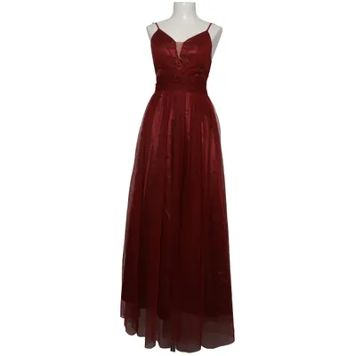 Evening gown (Red) from Shiny Elastane, Polyester