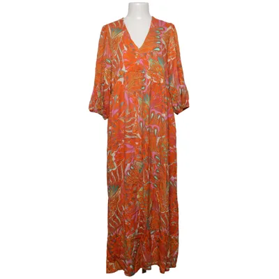 Långklänning (Orange, Flerfärgad) från Geisha Viskos
