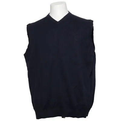 Pull sans manches (Bleu) de Walbusch Coton