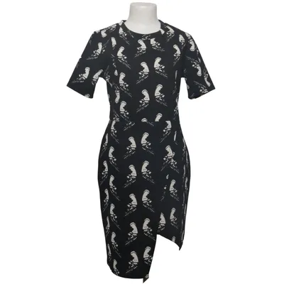 Kleid (Schwarz, Weiß) von Collection London Elasthan, Polyester