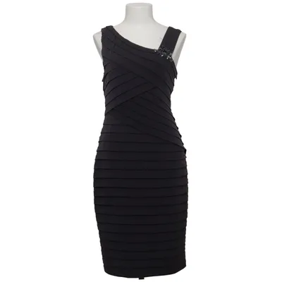 Robe de cocktail (Gris) de Mariposa Élasthane, Polyester
