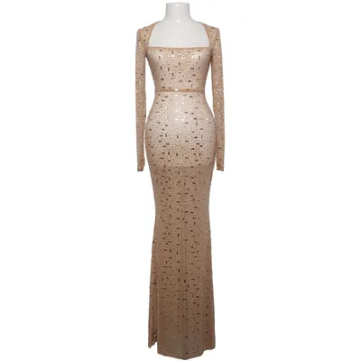 Aftonklänning (Beige) från Oh Polly Elastan, Polyester