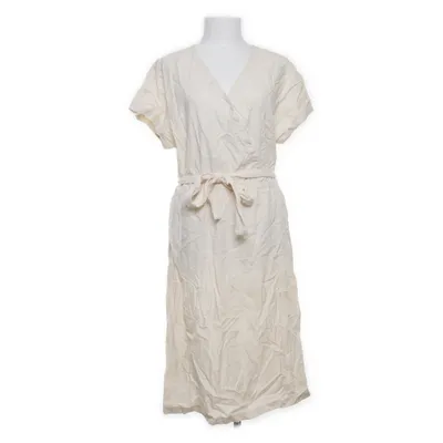 Wikkeljurk (Beige) van Up2Fashion Linnen, Viscose