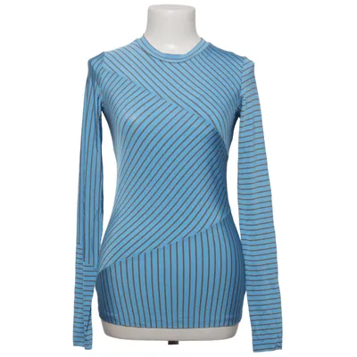 Top (Blue, Brown) from MM6 by Maison Margiela Elastane, Viscose