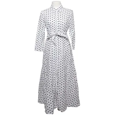 Shirt dress (White, Black) from Zara Cotton, Linen