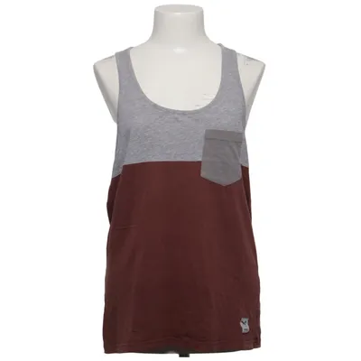 Tanktop  (Grå, Rød) fra Iriedaily Bomuld