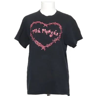 T-shirt (Svart, Rosa) från Gildan Bomull