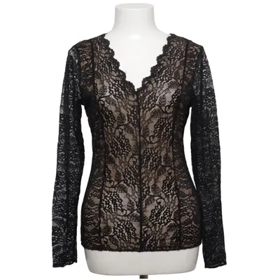 Top (Black, Beige) from Blind Date Elastane, Polyamide, Polyester