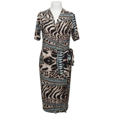 Wrap dress (Black, Multicolored) from Gina Laura Elastane, Polyester