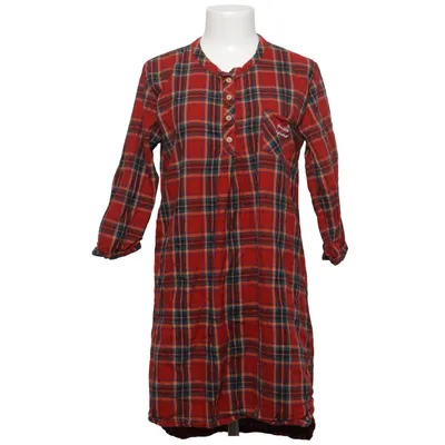 Shirt dress (Red, Green, Blue) from Linvosges Cotton