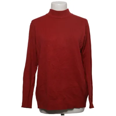 Pul à col roulé (Rouge) de E&D Modal, Polyamide, Viscose