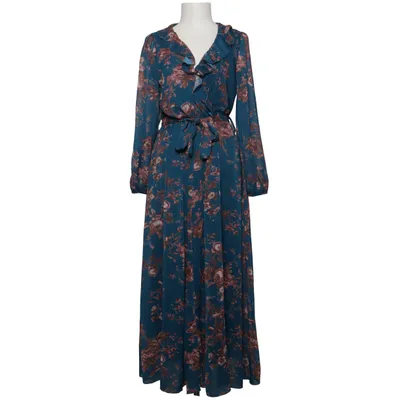 Robe portefeuille (Bleu, Multicolore) de Lumina Polyester