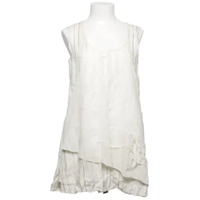 Robe (Blanc) de Eva Tralala Acrylique, Coton, Viscose