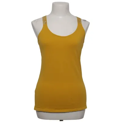 Tank­top (Gelb) von Summum Woman Baumwolle, Elasthan