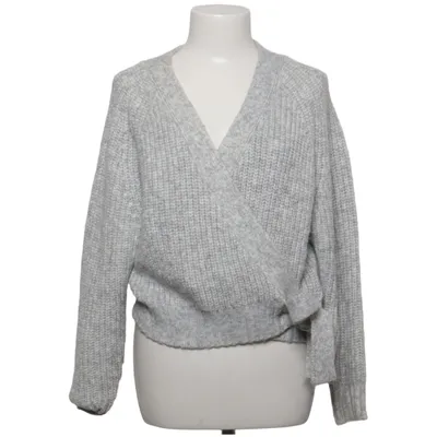 Wrap cardigan (Gray) from Even & Odd Acrylic, Polyester, Wool