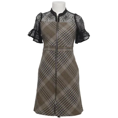 Kjole (H17RHODIN JACQUARD) fra Maje Elastan, Polyamid, Polyester, Viscose, Uld
