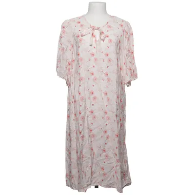Dress (White, Pink) from Zizzi Polyamide, Viscose