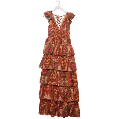 Klänning (NAOMI RUFFLE MAXI DRESS) från Fashion Nova Polyester