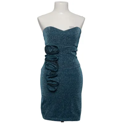 Cocktailjurk (Blauw) van Pink Boom Elastaan, Polyamide, Polyester