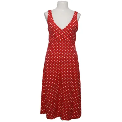 Jurk (Rood, Wit) van Vivance Collection Elastaan, Viscose