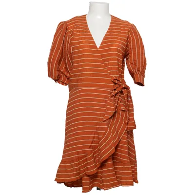 Slå-om-kjole (Brun, Hvid) fra Scotch & Soda