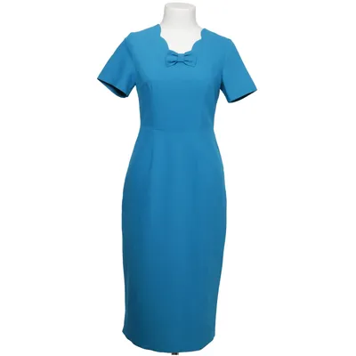 Robe (Bleu) de Daisy Dapper Élasthane, Polyester