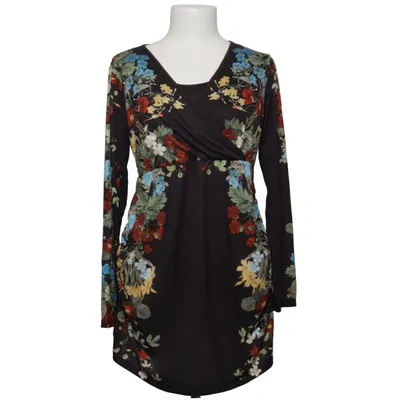 Langærmet t-shirt (Sort, Flerfarvet) fra Bluebelle Maternity Elastan, Polyester