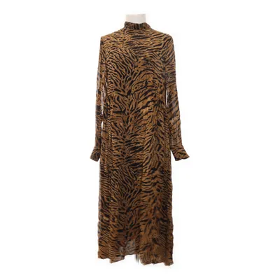 Maxikjole (Brun, Sort) fra Ganni Viscose