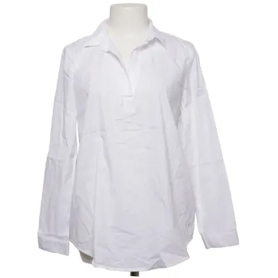 Blouse (Wit) van Marie Lund Katoen, Elastaan, Nylon