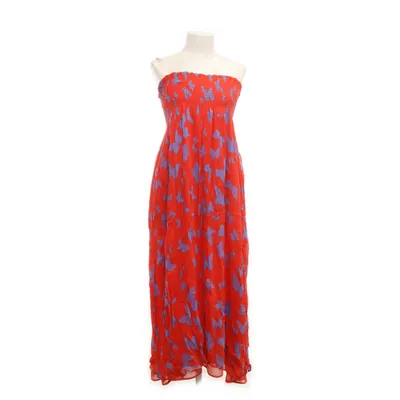 Robe (Rouge, Bleu) de Stefanel Viscose