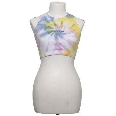 Crop Top (Mehrfarbig) von Sixth June Baumwolle, Elasthan