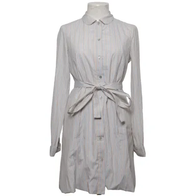 Blusenkleid (Weiß, Beige, Blau) von Mellow Peach Baumwolle, Polyester