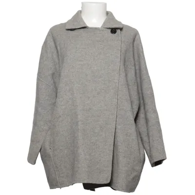 Kappa (Grå) från Zara Woman Polyester, Viskos, Ull