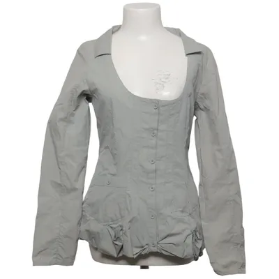 Shirt (Gray) from Mais Il Est Où Le Soleil? Cotton, Polyamide