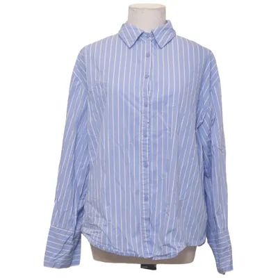 Shirt (Blue, White) from Loavies Cotton, Elastane