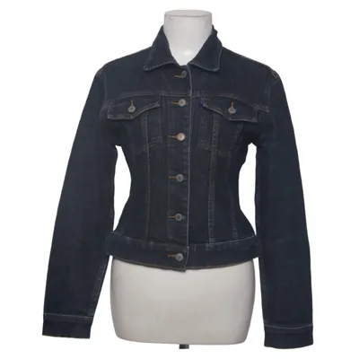 Denimjakke (Sixty) fra Blue One Bomuld, Elastan, Polyester