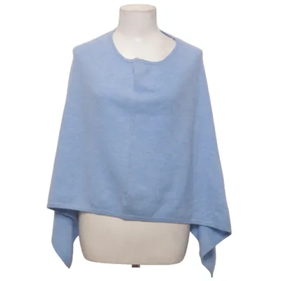 Poncho (Bleu) de Zwillingsherz Cachemire