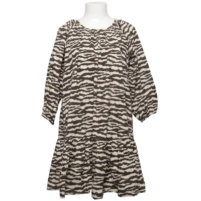 Dress (White, Brown) from Edited Organic cotton