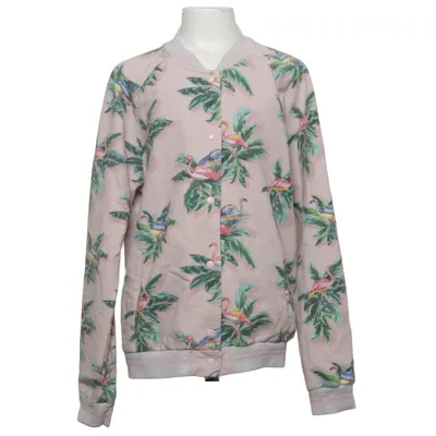 Bomberjacka (Rosa, Flerfärgad) från Zara Girls Bomull, Elastan, Polyester