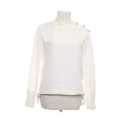 Collegetröja (Vit) från March Bomull, Elastan, Polyester