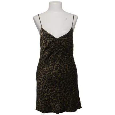 Jurk (Bruin, Zwart) van Zara Viscose