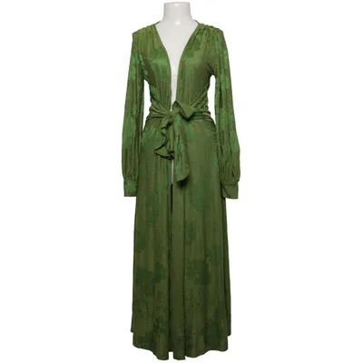 Slå-om-kjole (Grøn) fra Zara Elastan, Polyester, Viscose
