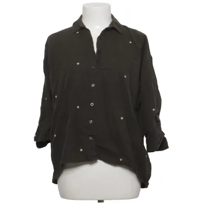 Bluse (Z1975 DENIM) fra Zara Basic Z1975 Denim Bomuld, Polyester