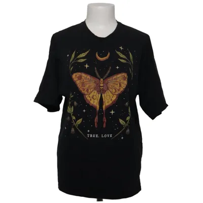 T-shirt (Sort) fra Even & Odd Økologisk bomuld