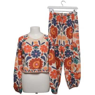 Loungewear (Beige, Multicolored) from Shein Elastane, Polyester