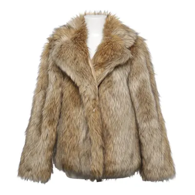 Vinterjakke (Brun) fra Topshop Akryl, Polyester